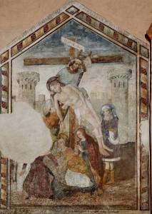 Facciata, Deposizione dalla croce, Johane Petro, 1472.